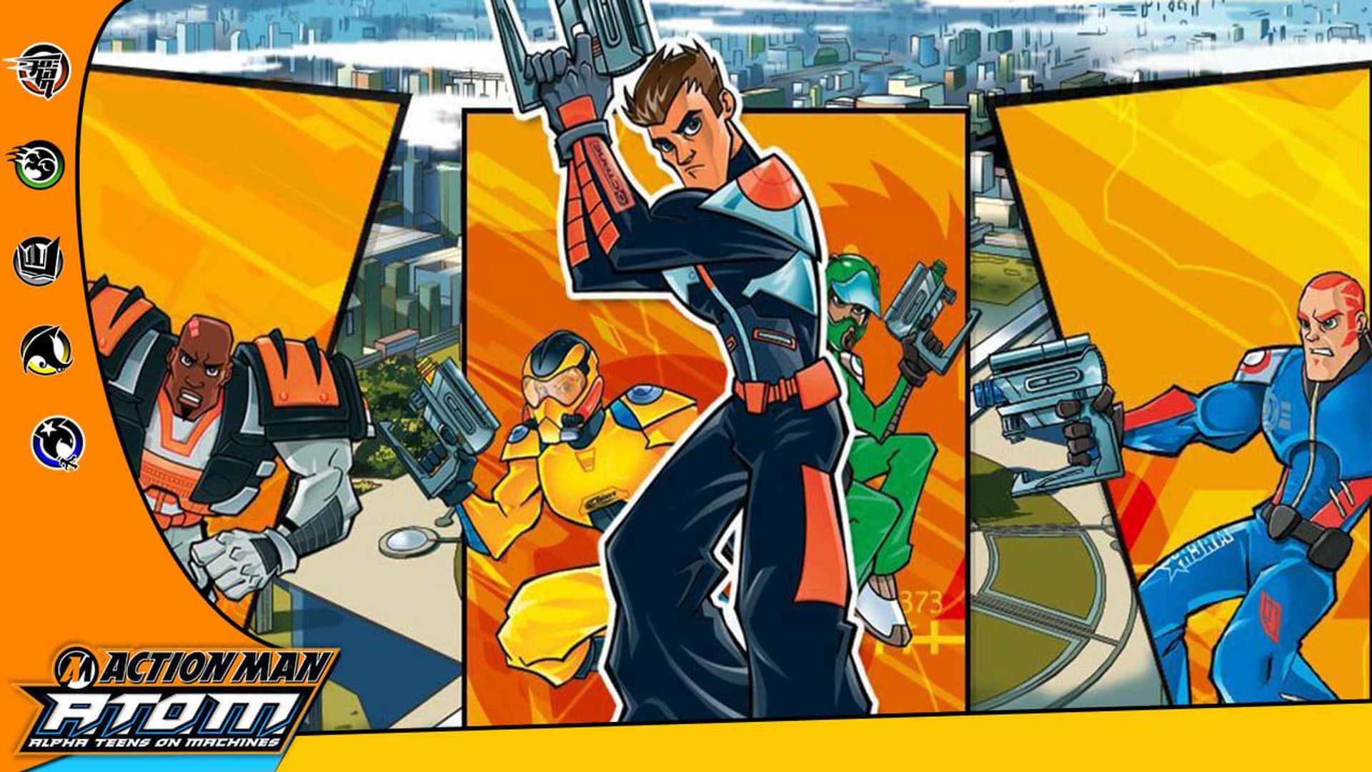 A.T.O.M.: Alpha Teens on Machines background