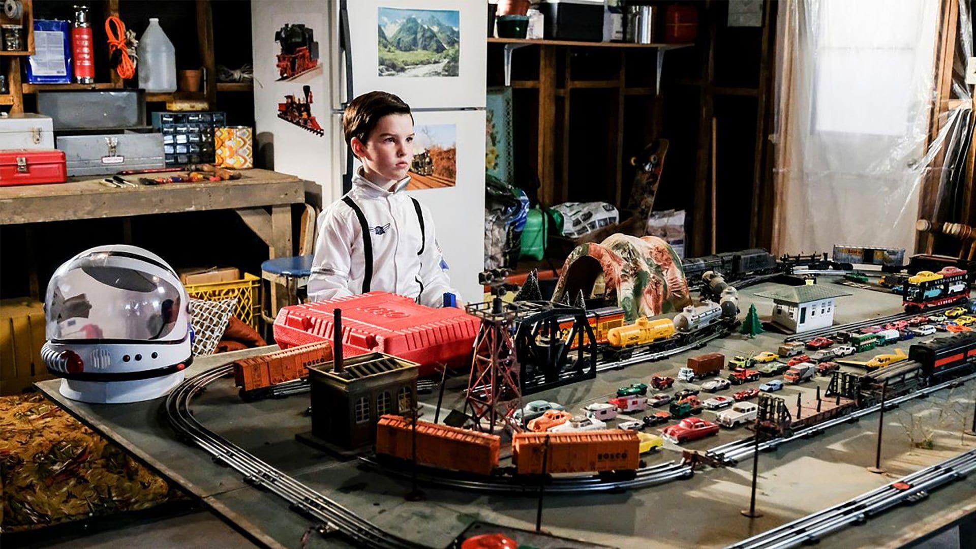 Young Sheldon background
