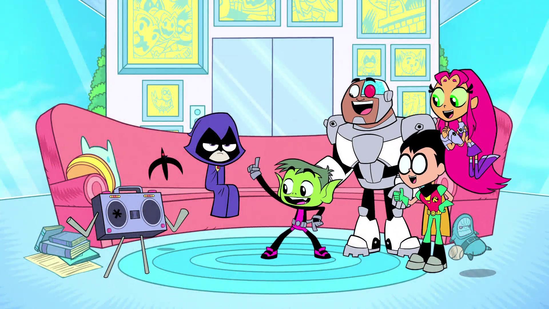 Teen Titans Go! background