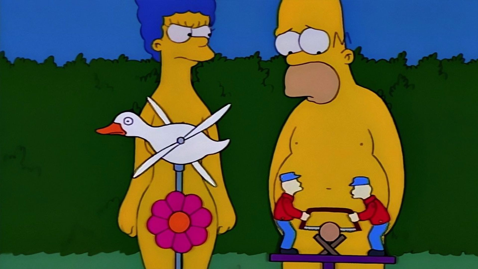 The Simpsons background