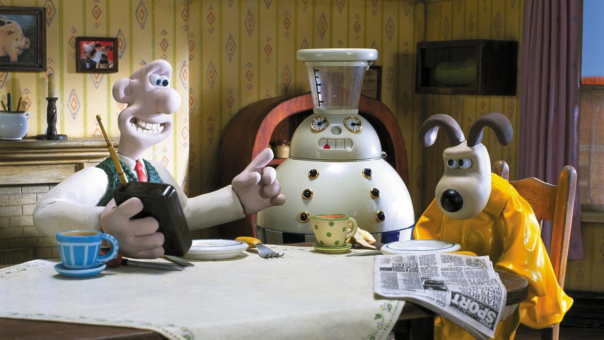 Wallace & Gromit's Cracking Contraptions background