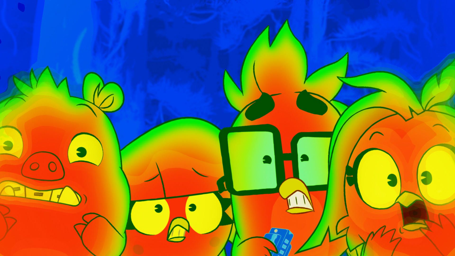 Angry Birds Mystery Island background