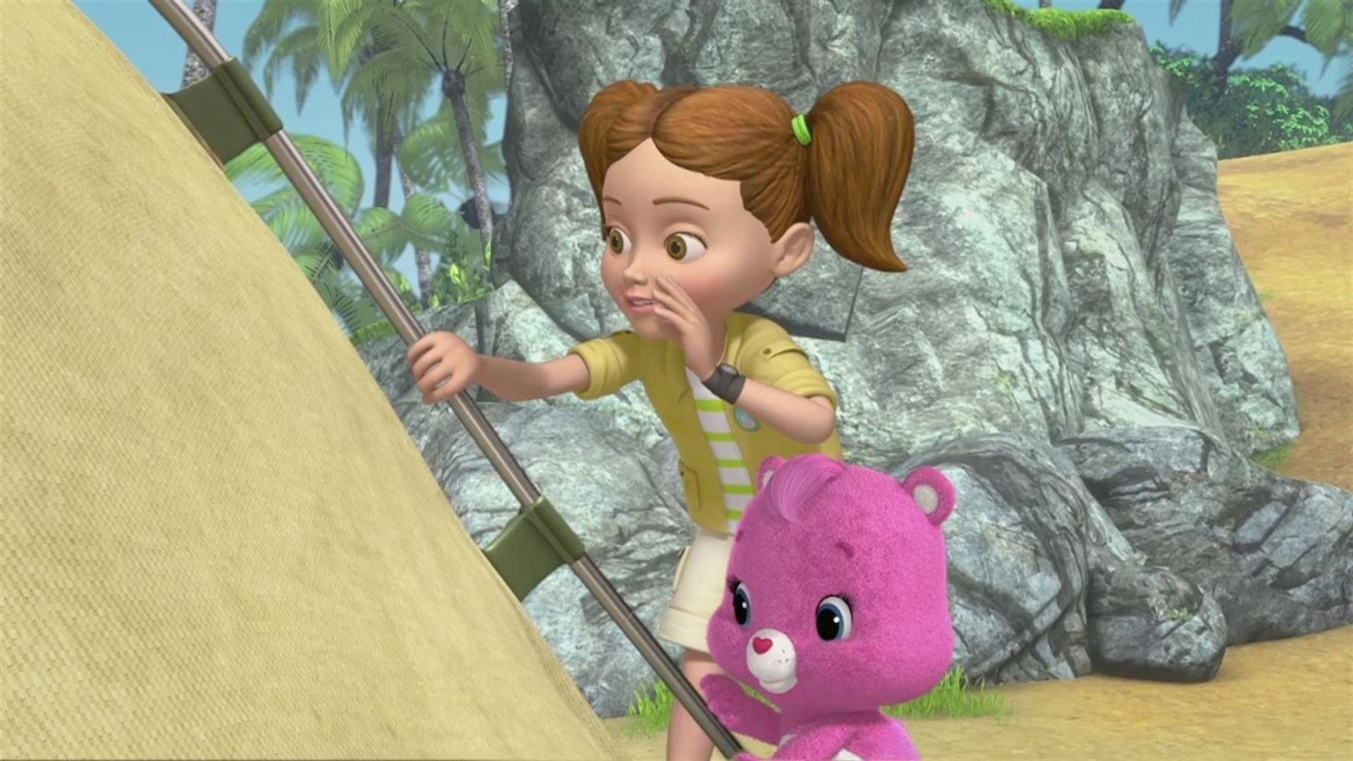 Care Bears: Adventures in Care-A-Lot background