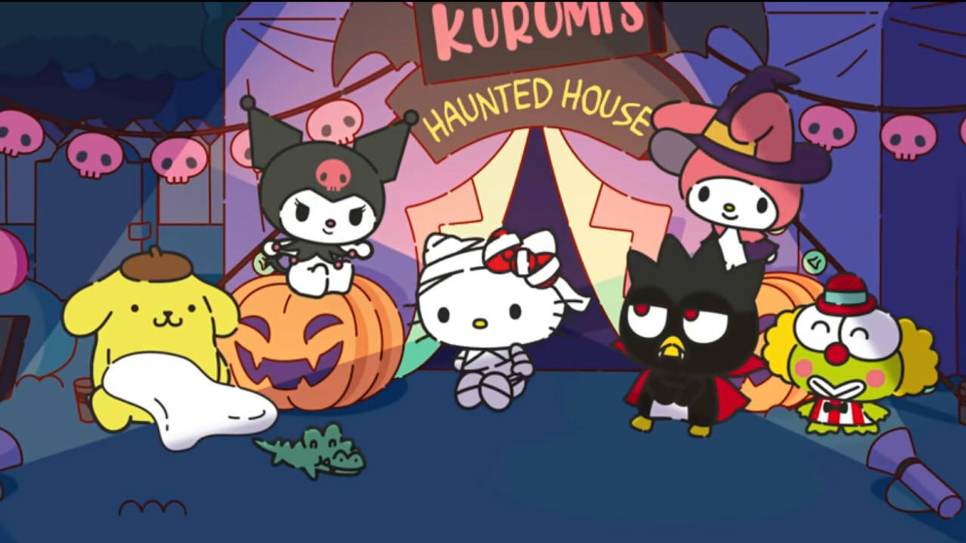 Hello Kitty and Friends Supercute Adventures background