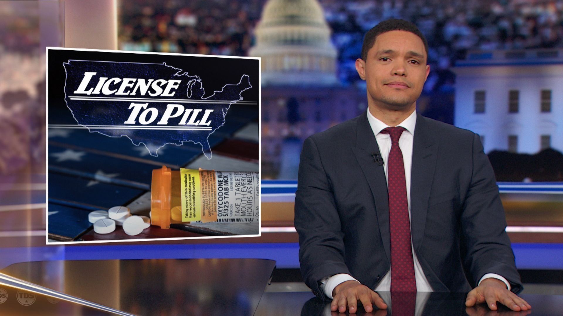 The Daily Show background