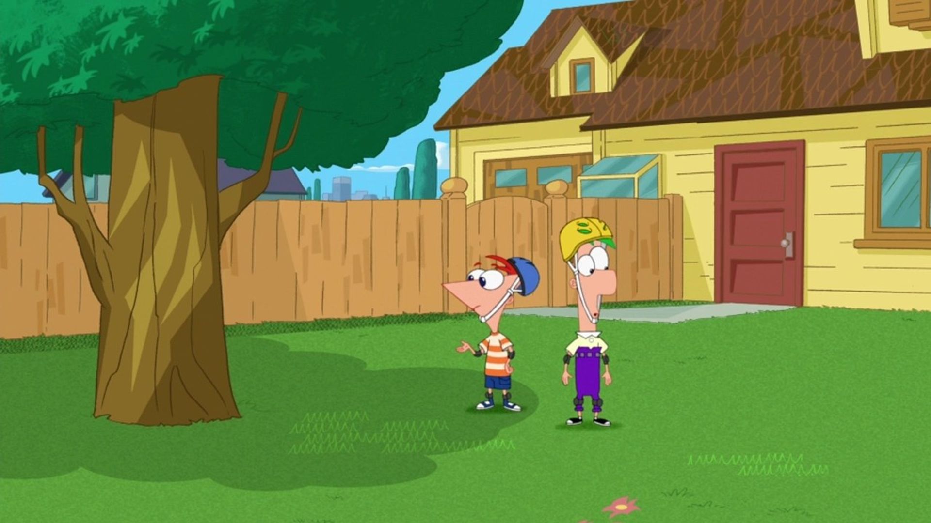 Phineas and Ferb background