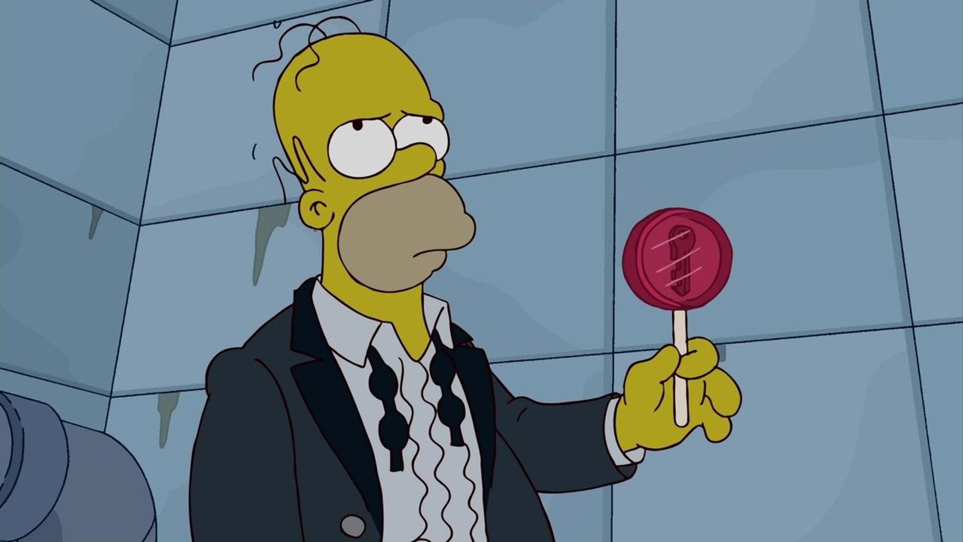 The Simpsons background