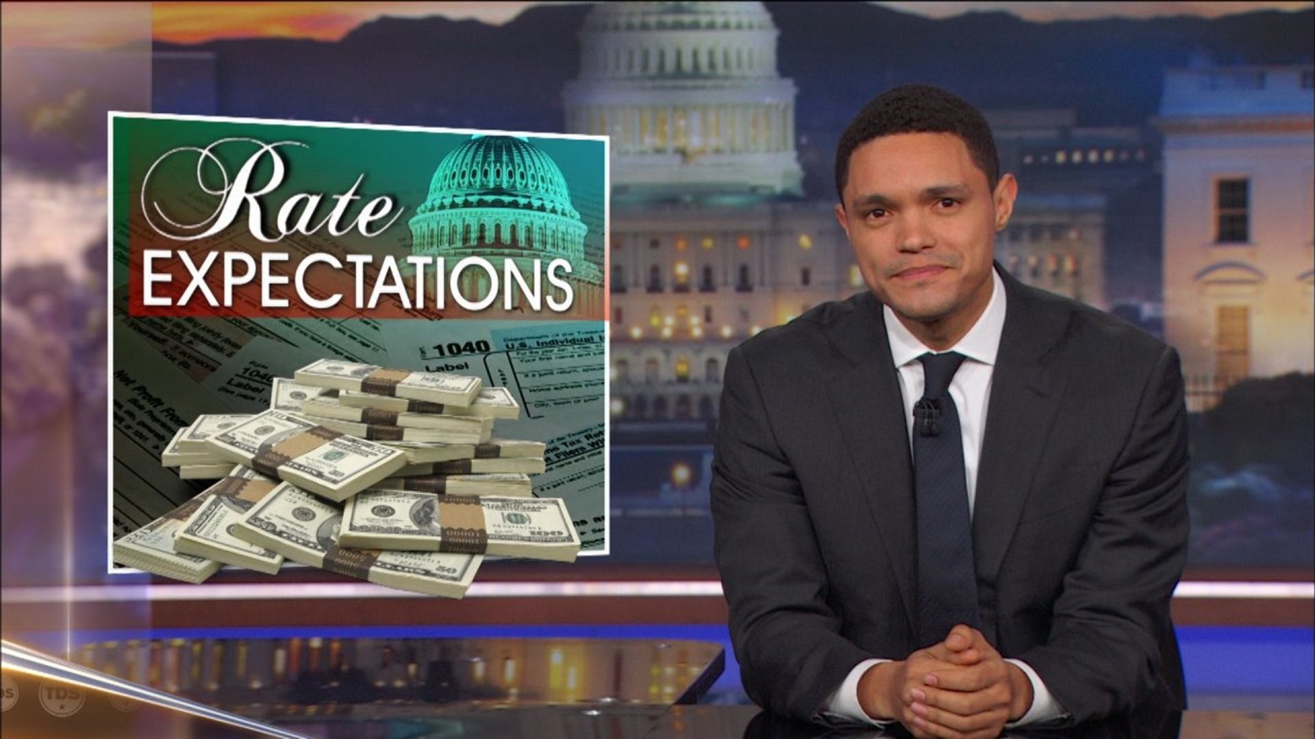 The Daily Show background