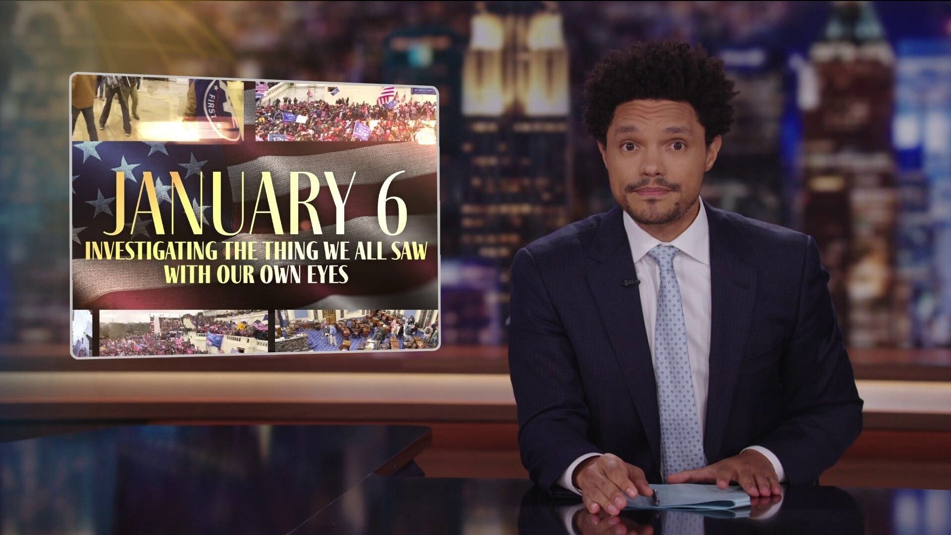 The Daily Show background