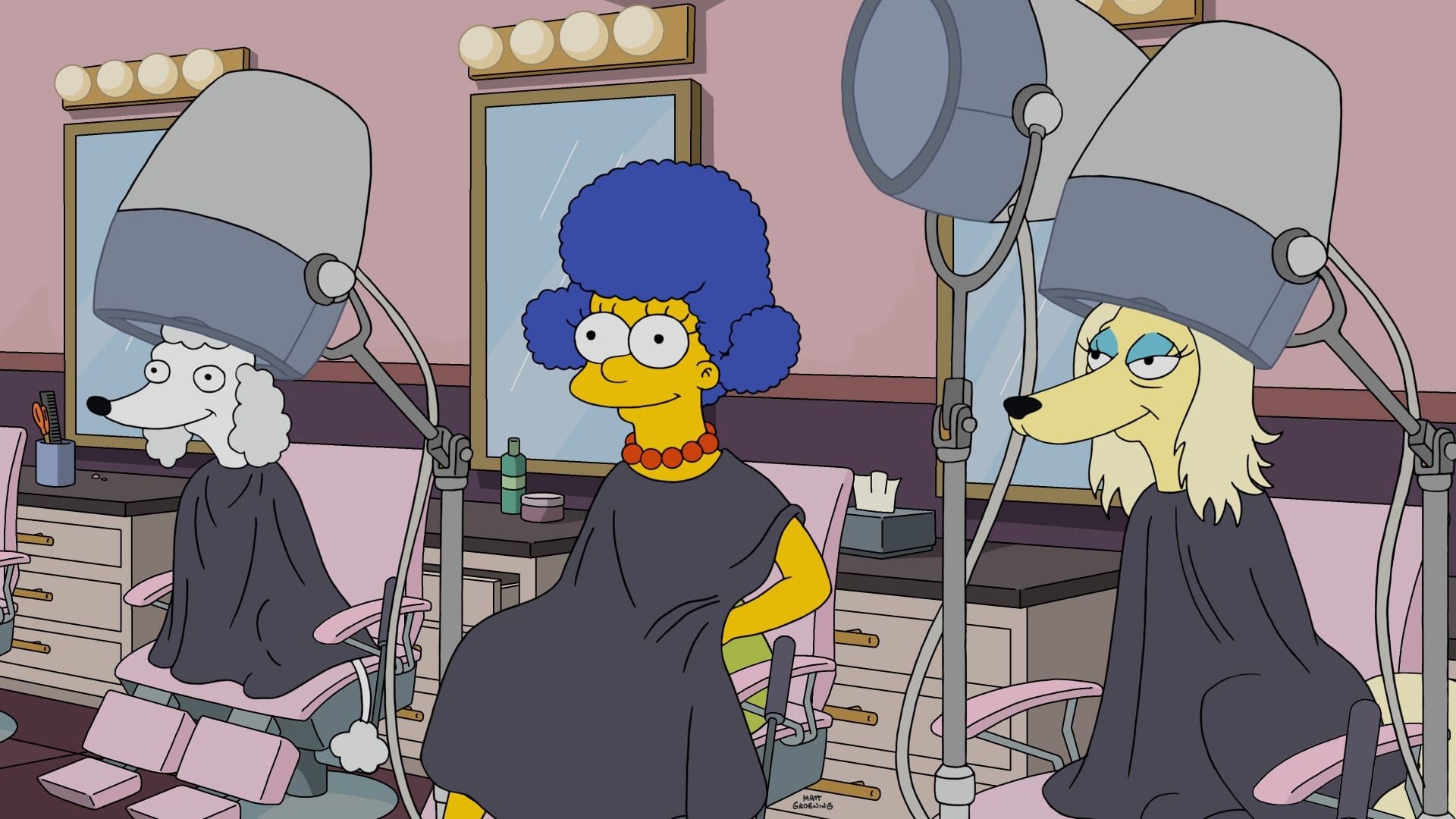 The Simpsons background