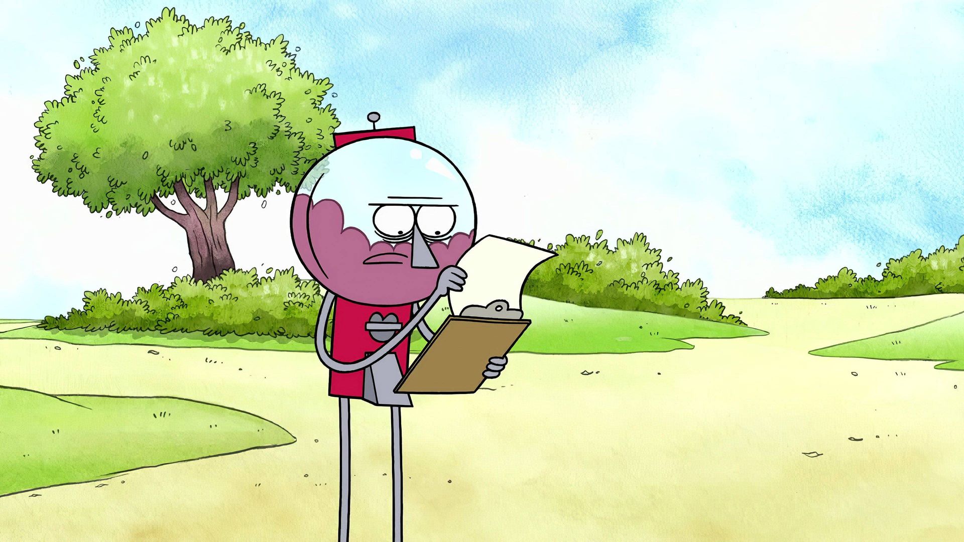 Regular Show background