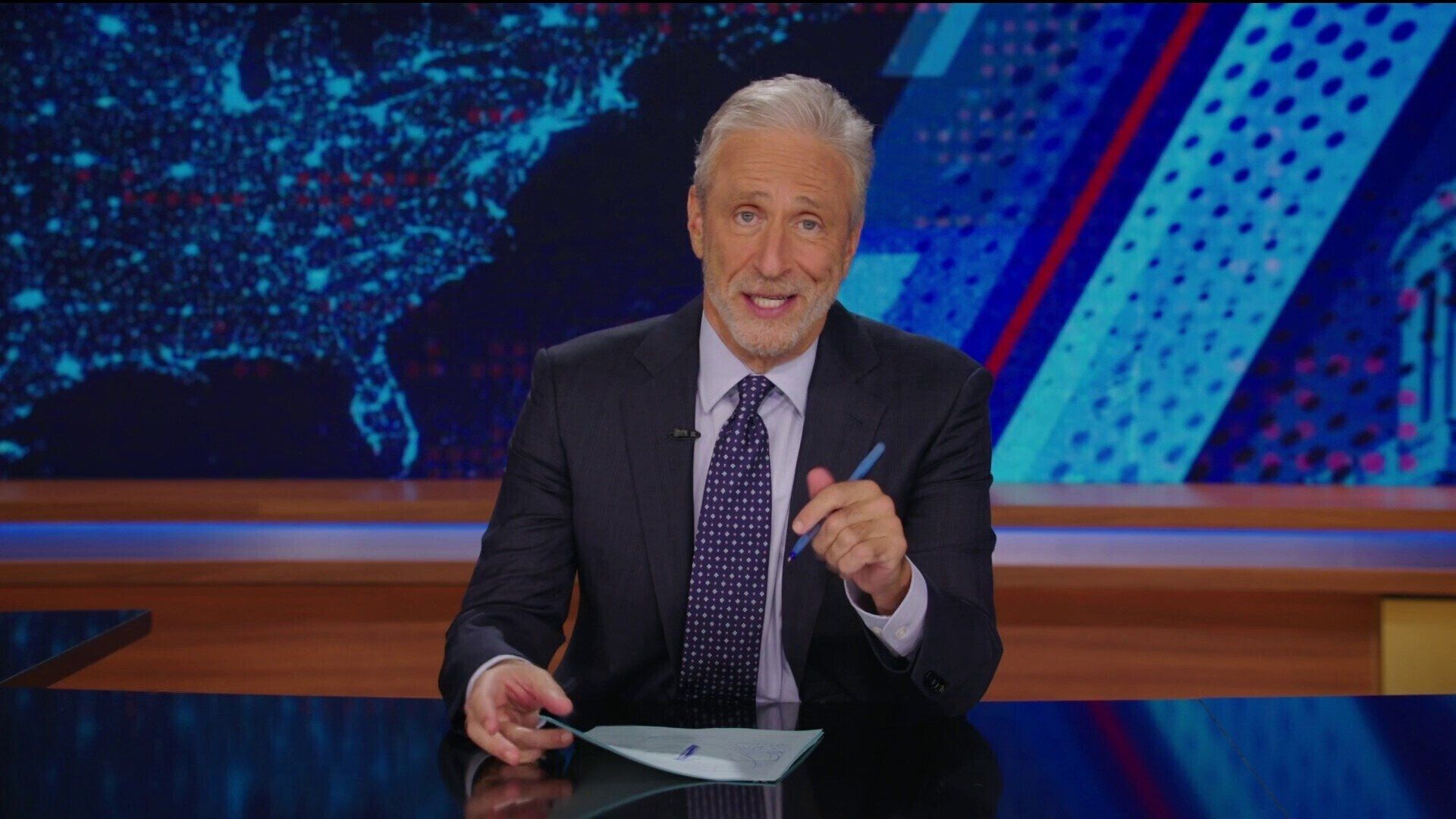The Daily Show background