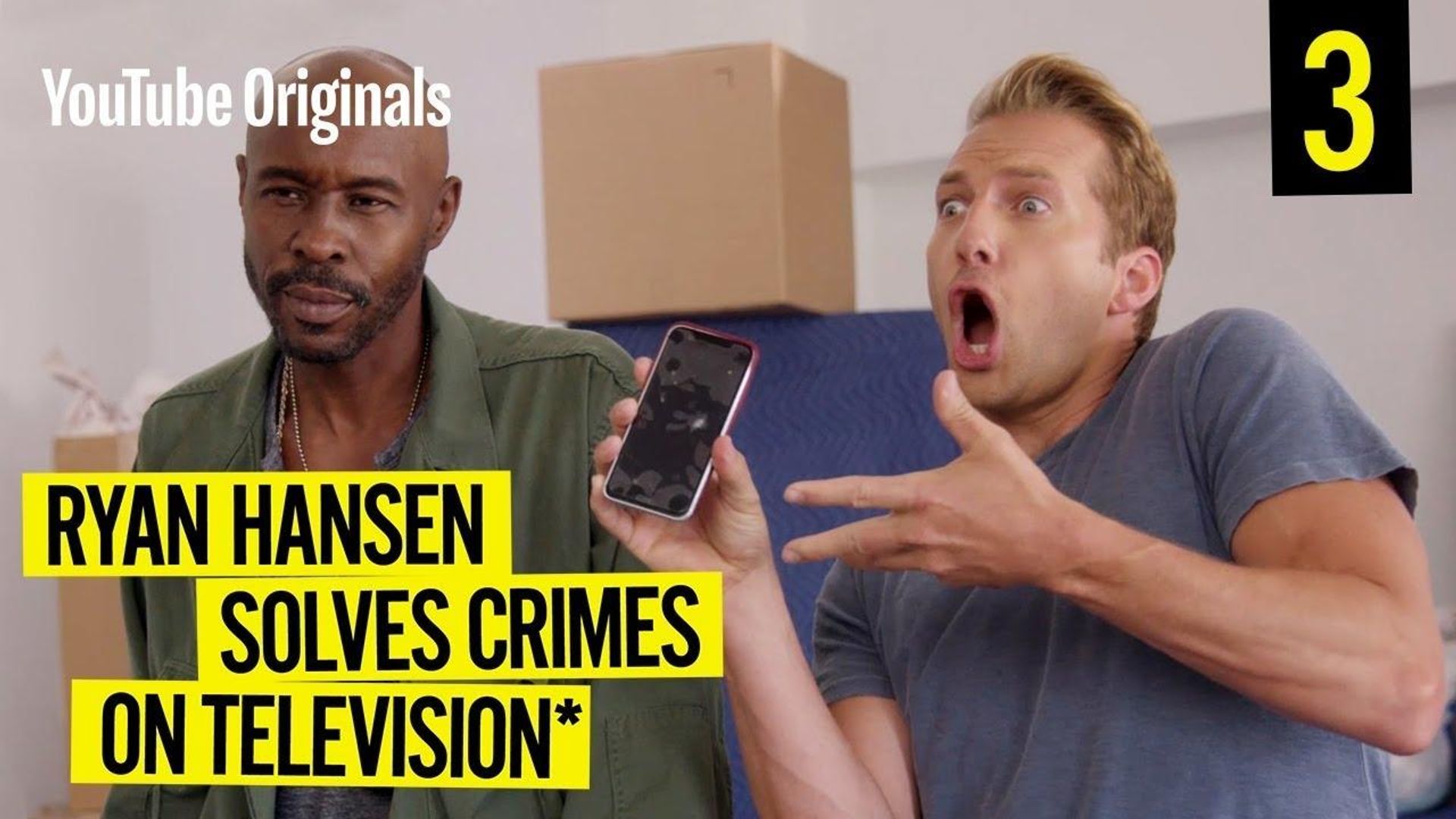 Ryan Hansen Solves Crimes on Television background