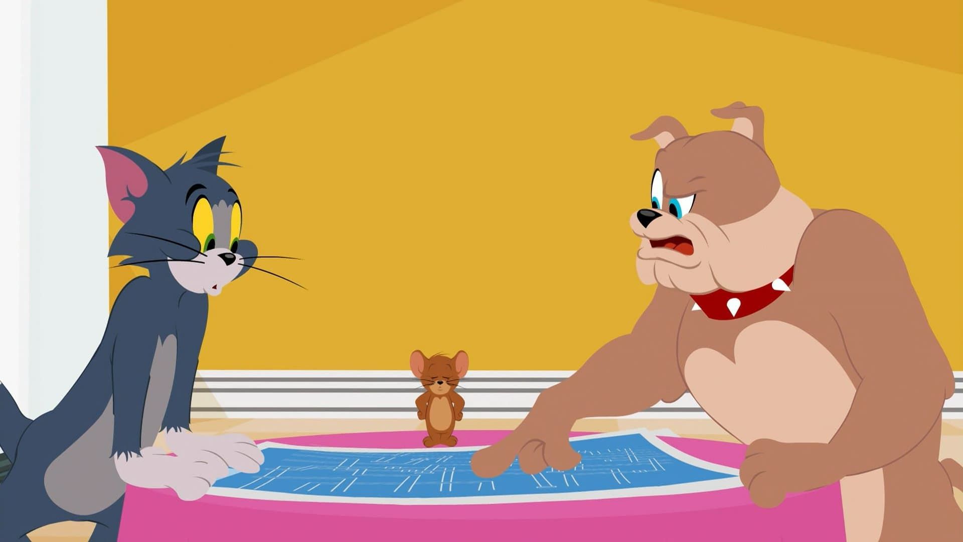The Tom and Jerry Show background