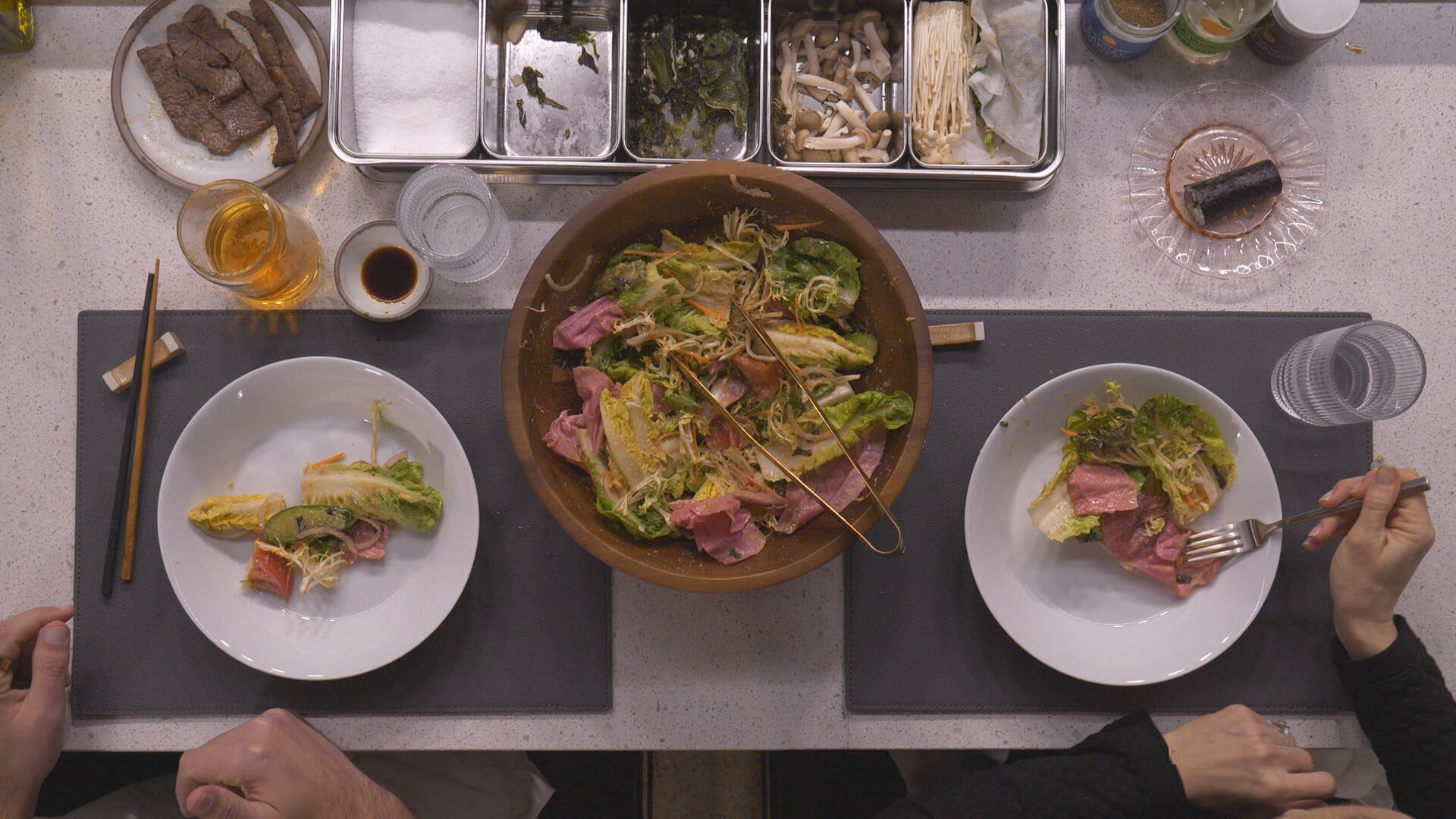 Dinner Time Live with David Chang background