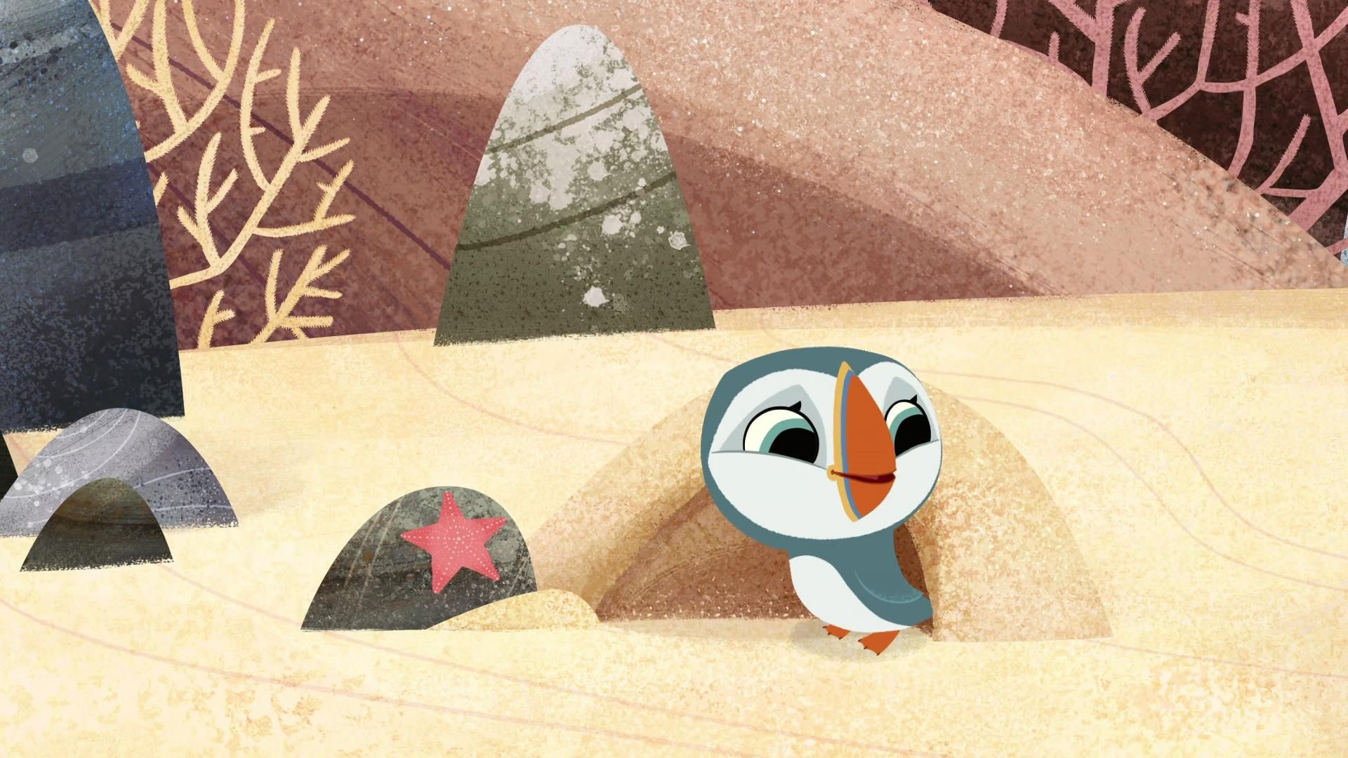 Puffin Rock background