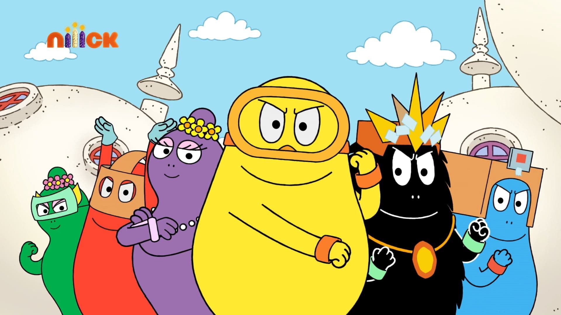 Barbapapa - One Big Happy Family background