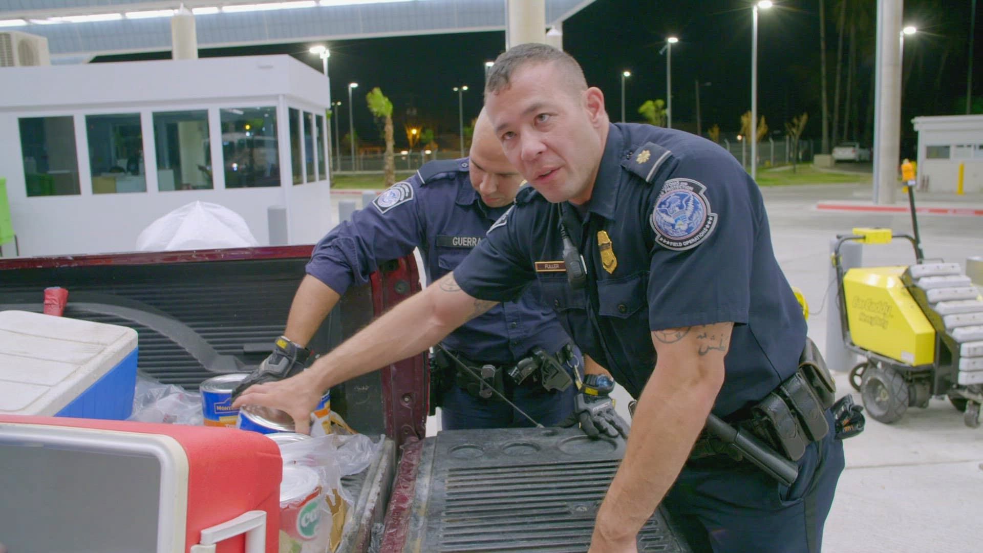 Contraband: Seized at the Border background
