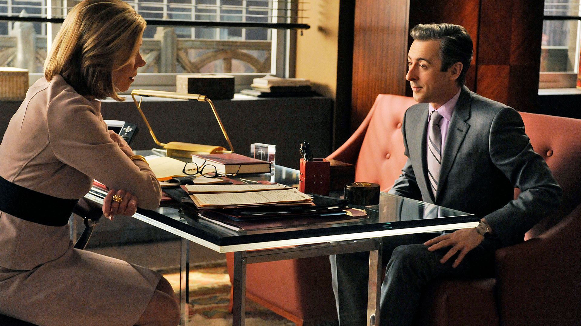 The Good Wife background