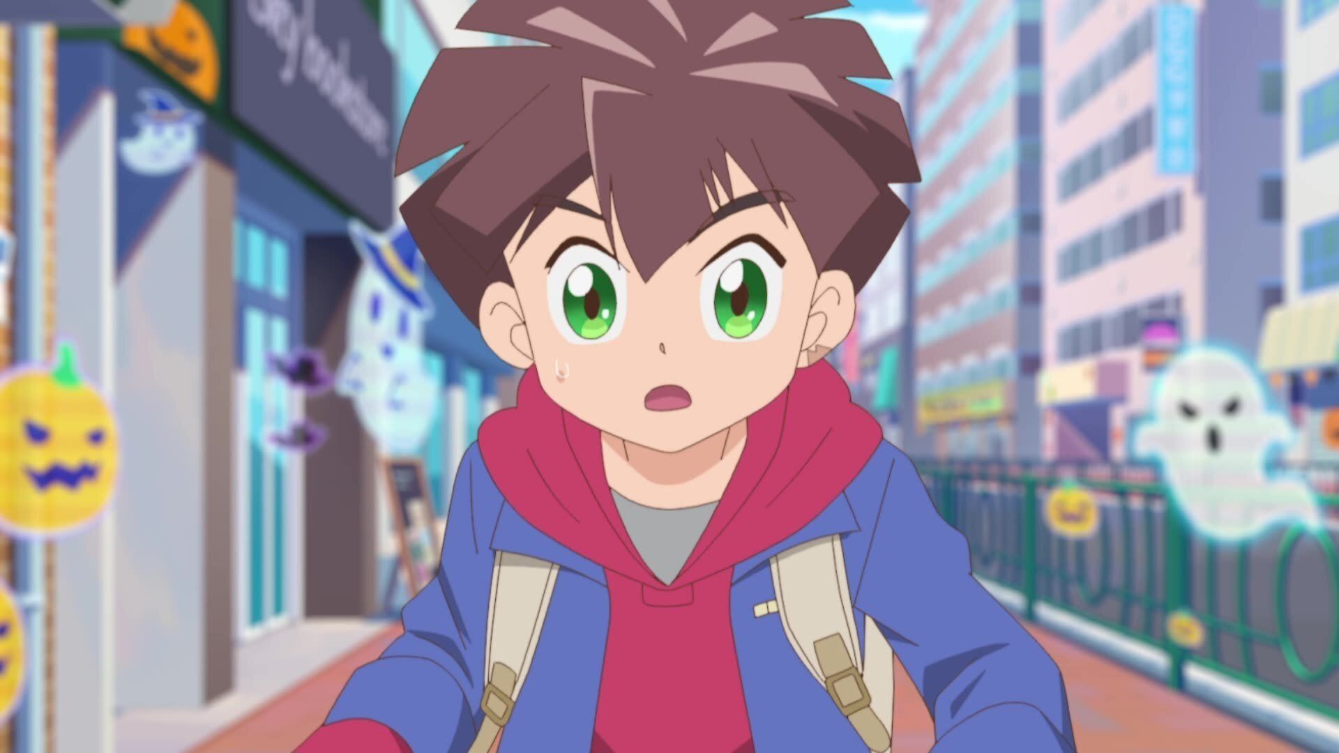 Digimon Ghost Game background