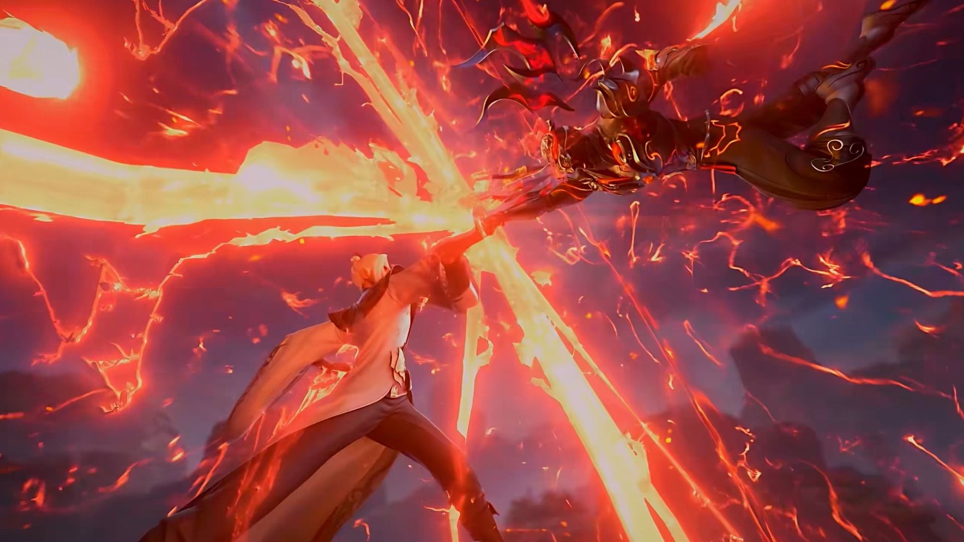 Battle Through the Heavens background