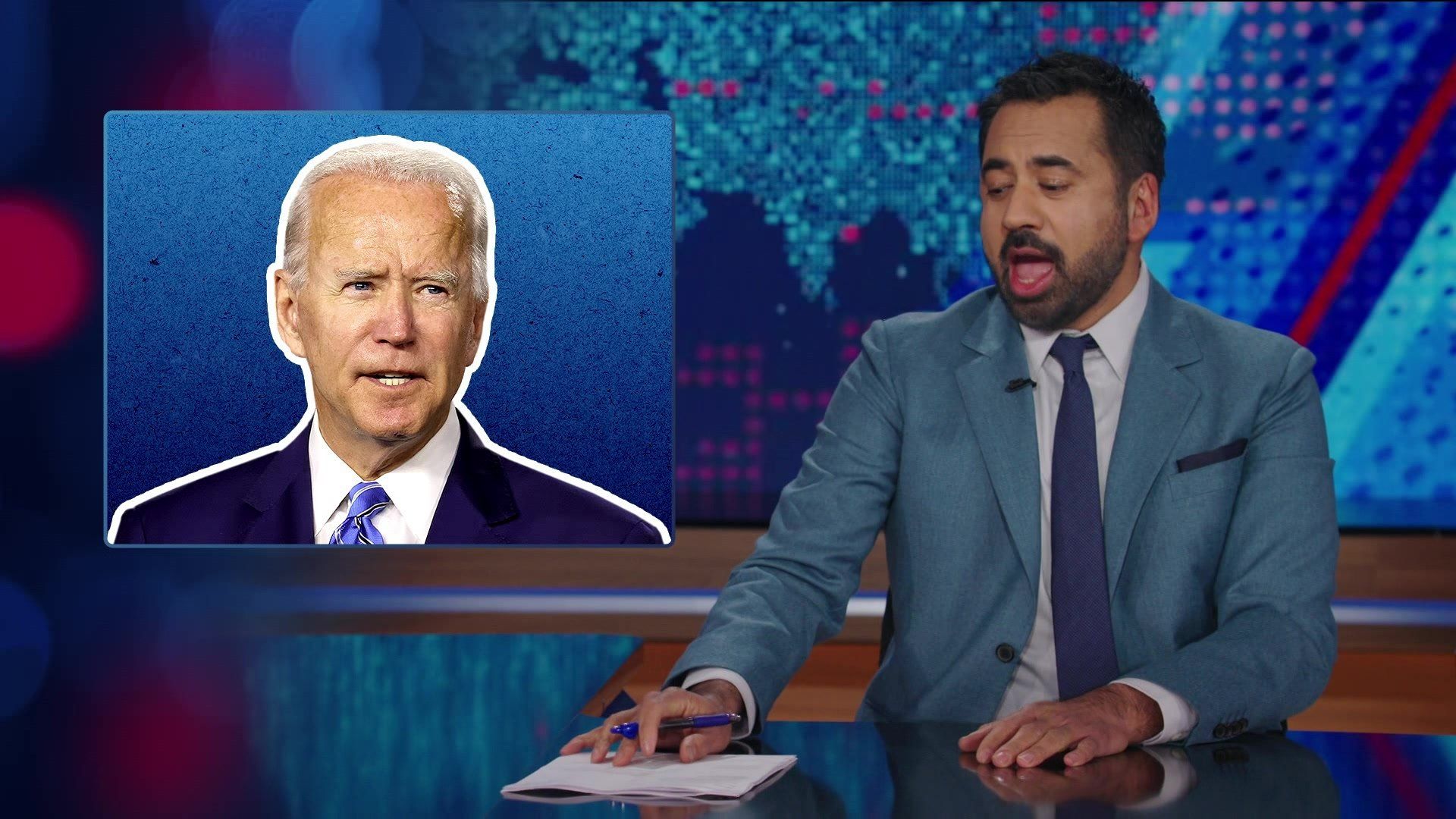 The Daily Show background