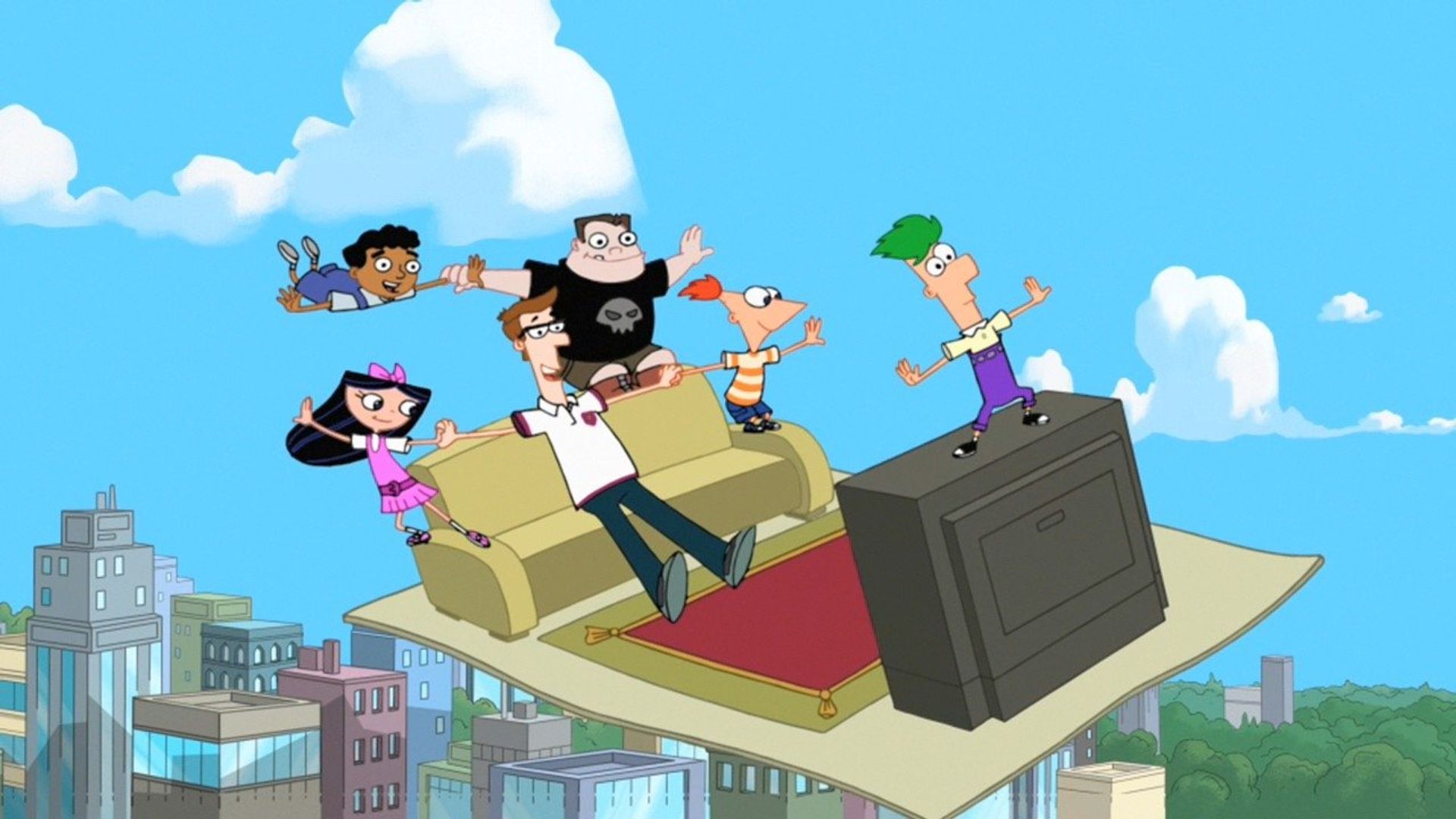 Phineas and Ferb background