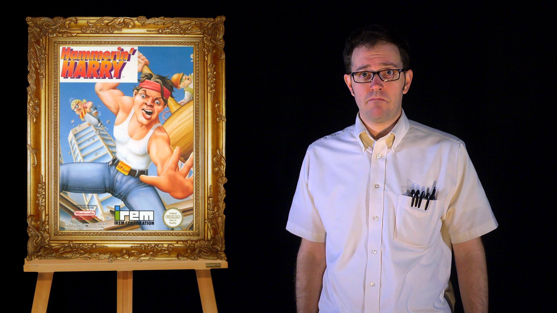 The Angry Video Game Nerd background