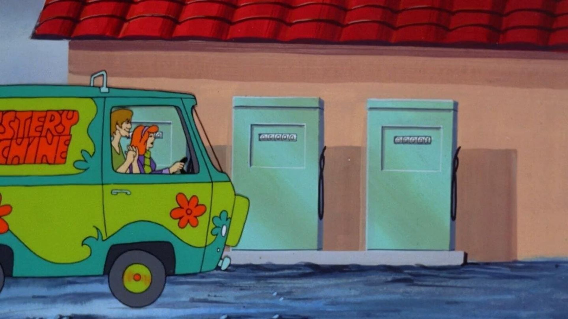The New Scooby and Scrappy-Doo Show background