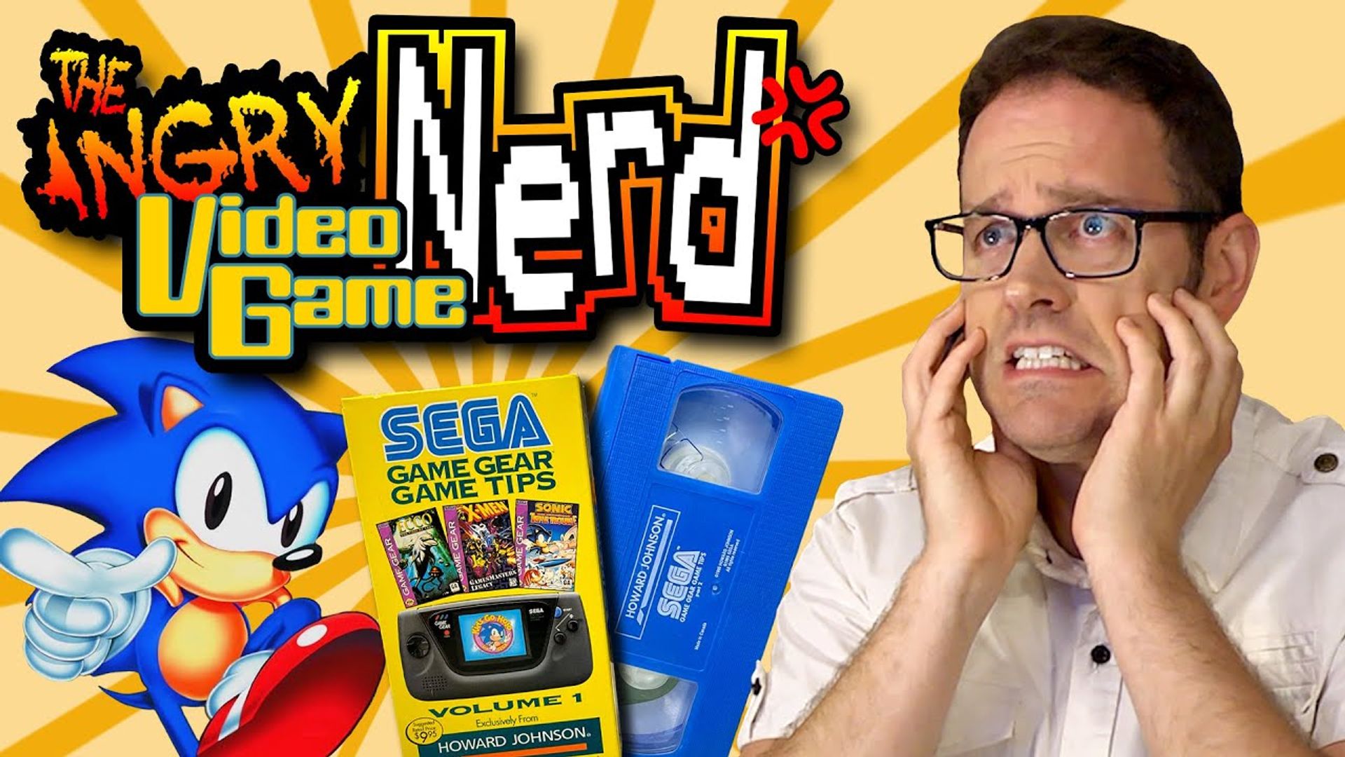 The Angry Video Game Nerd background