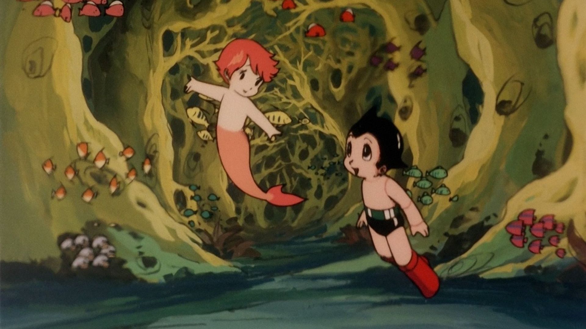Astro Boy background