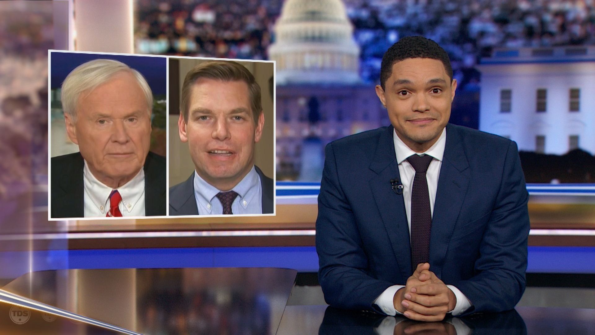 The Daily Show background