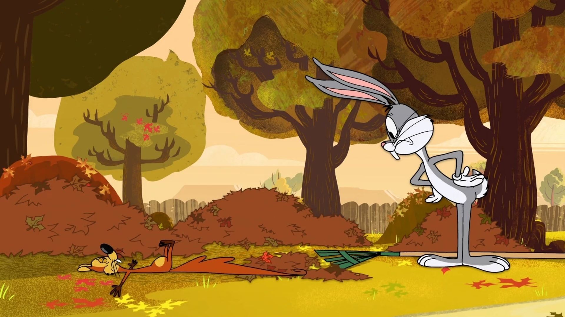 Wabbit: A Looney Tunes Production background