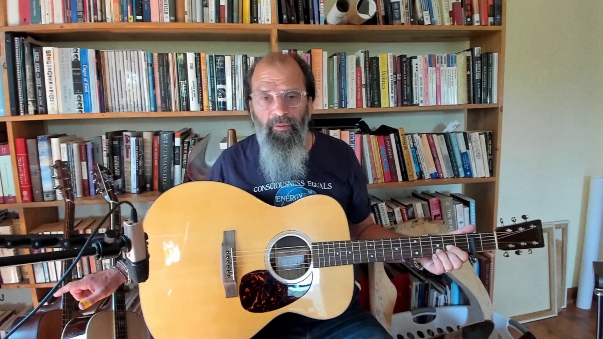 Guitar Town with Steve Earle background