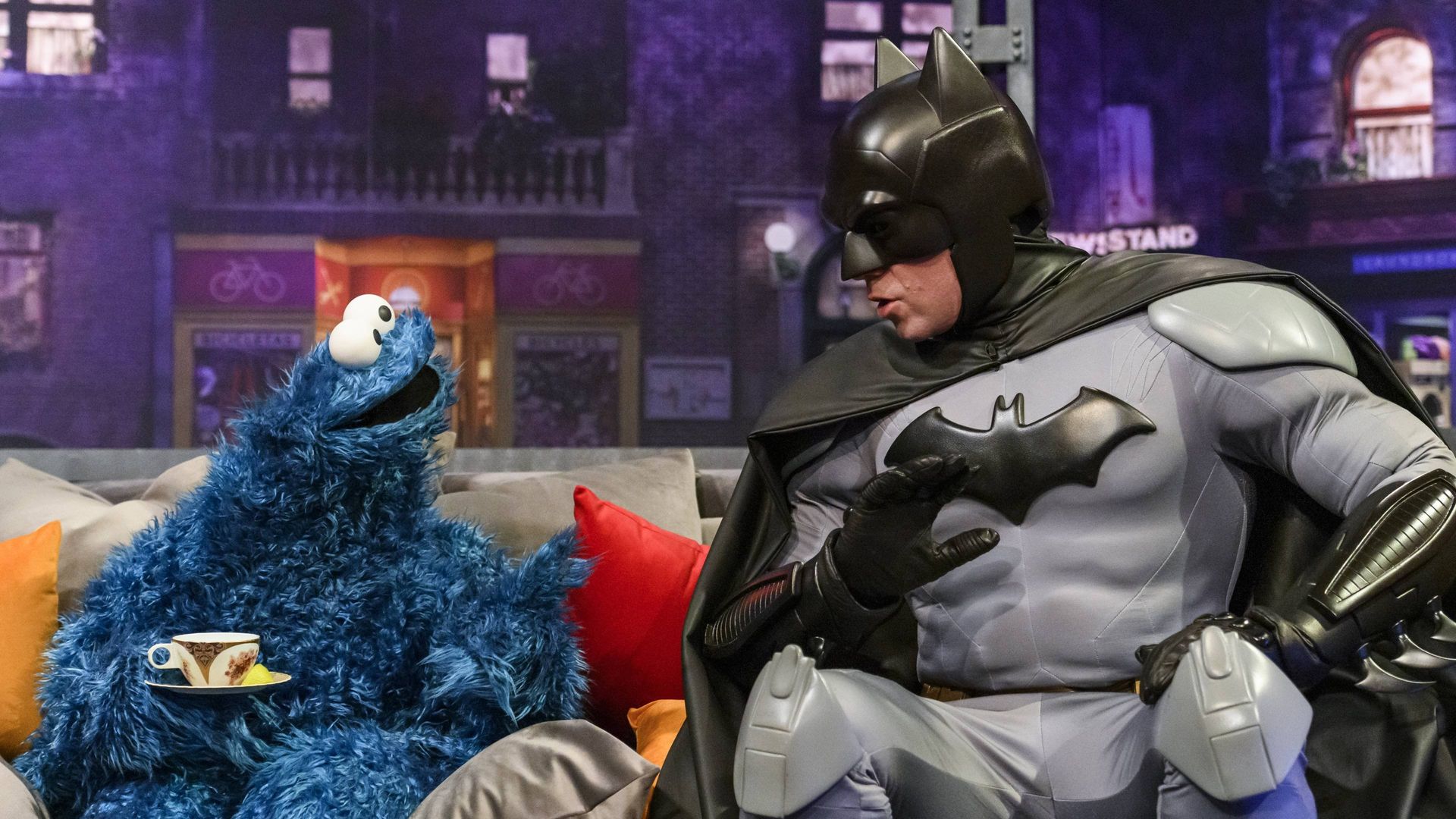 The Not Too Late Show with Elmo background