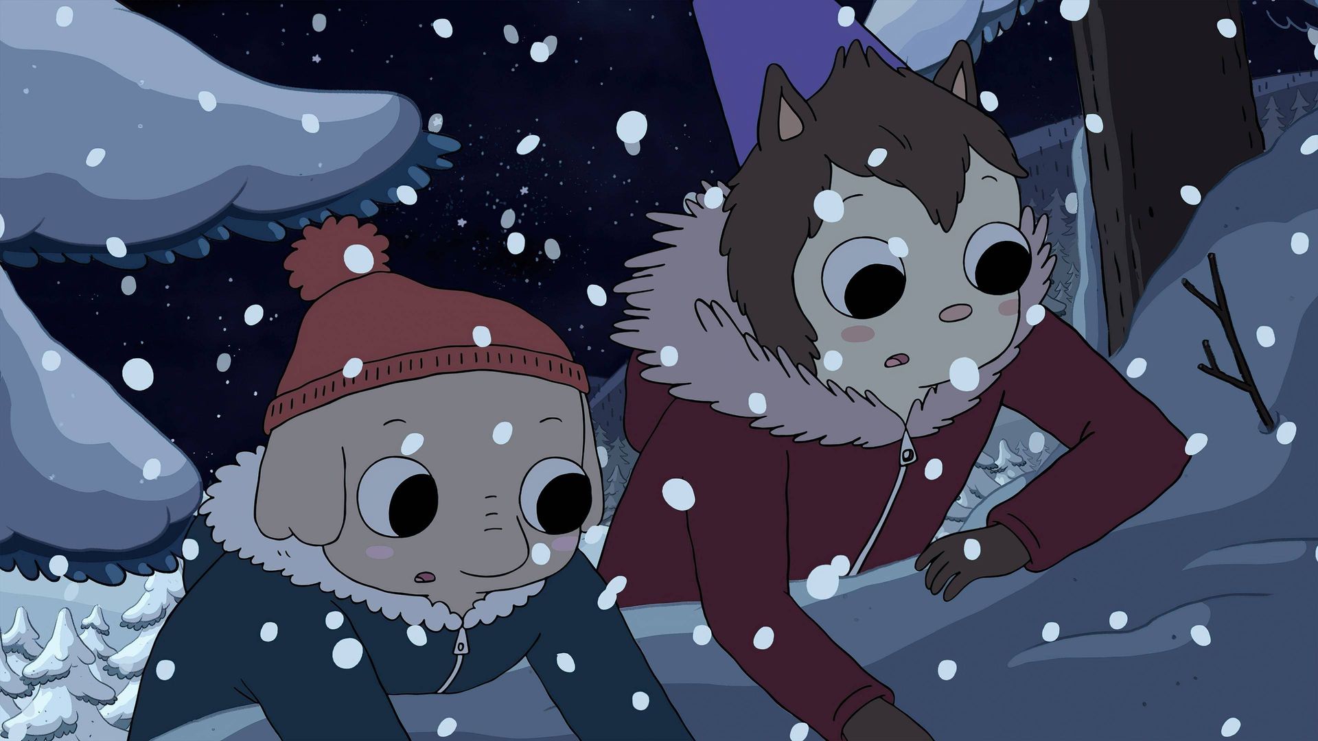 Summer Camp Island background