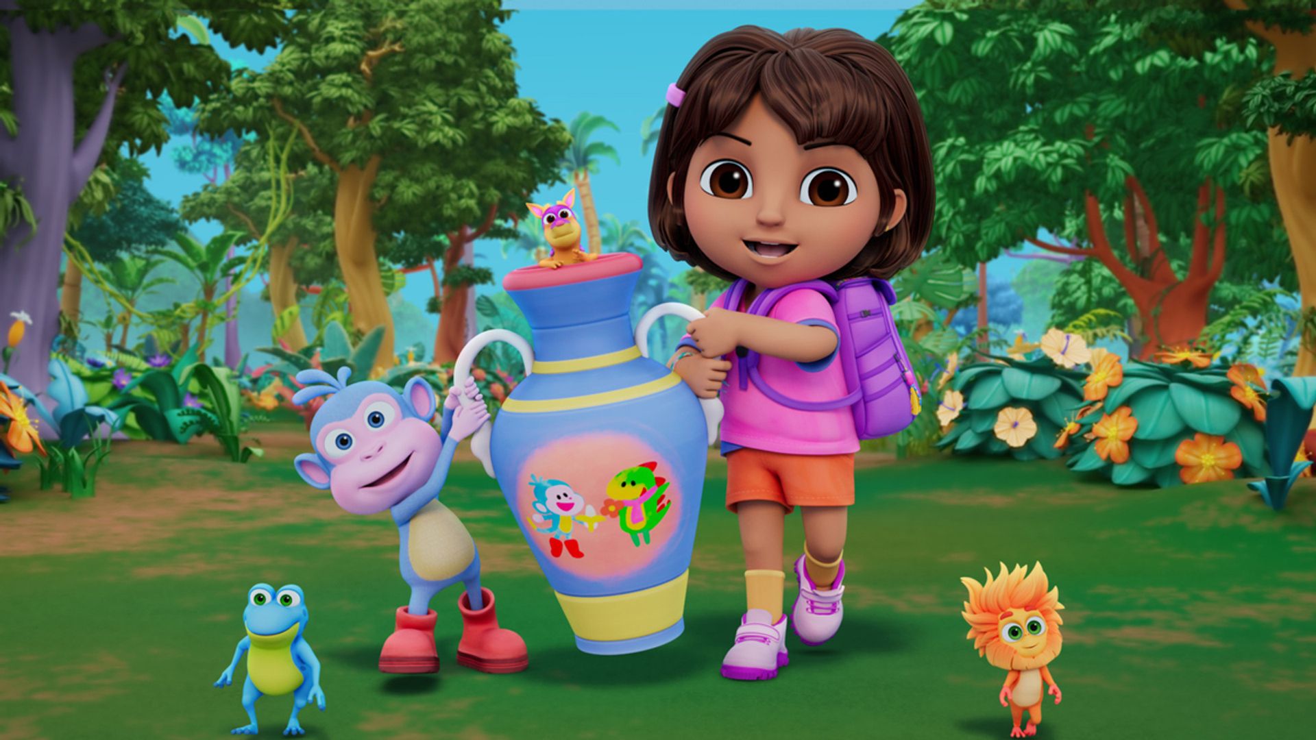 Dora the Explorer background