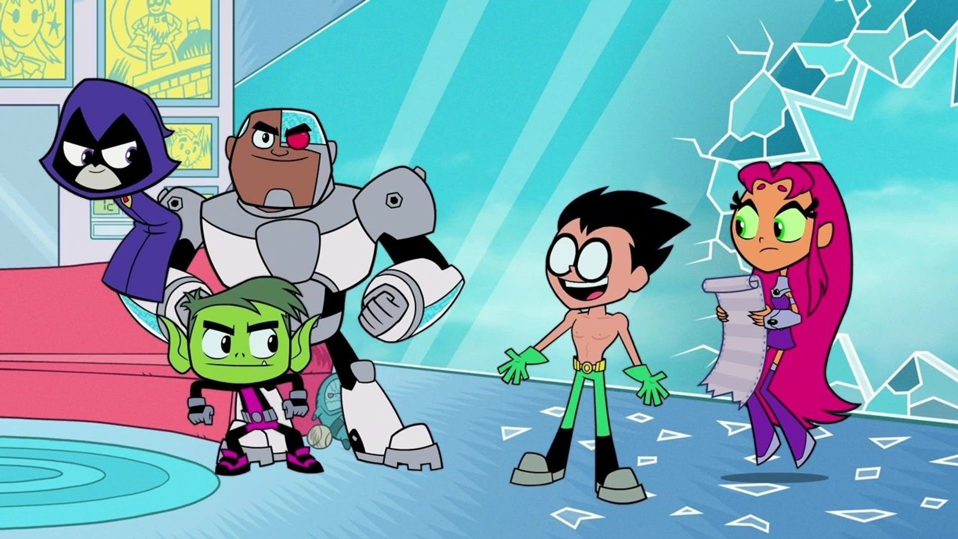 Teen Titans Go! background