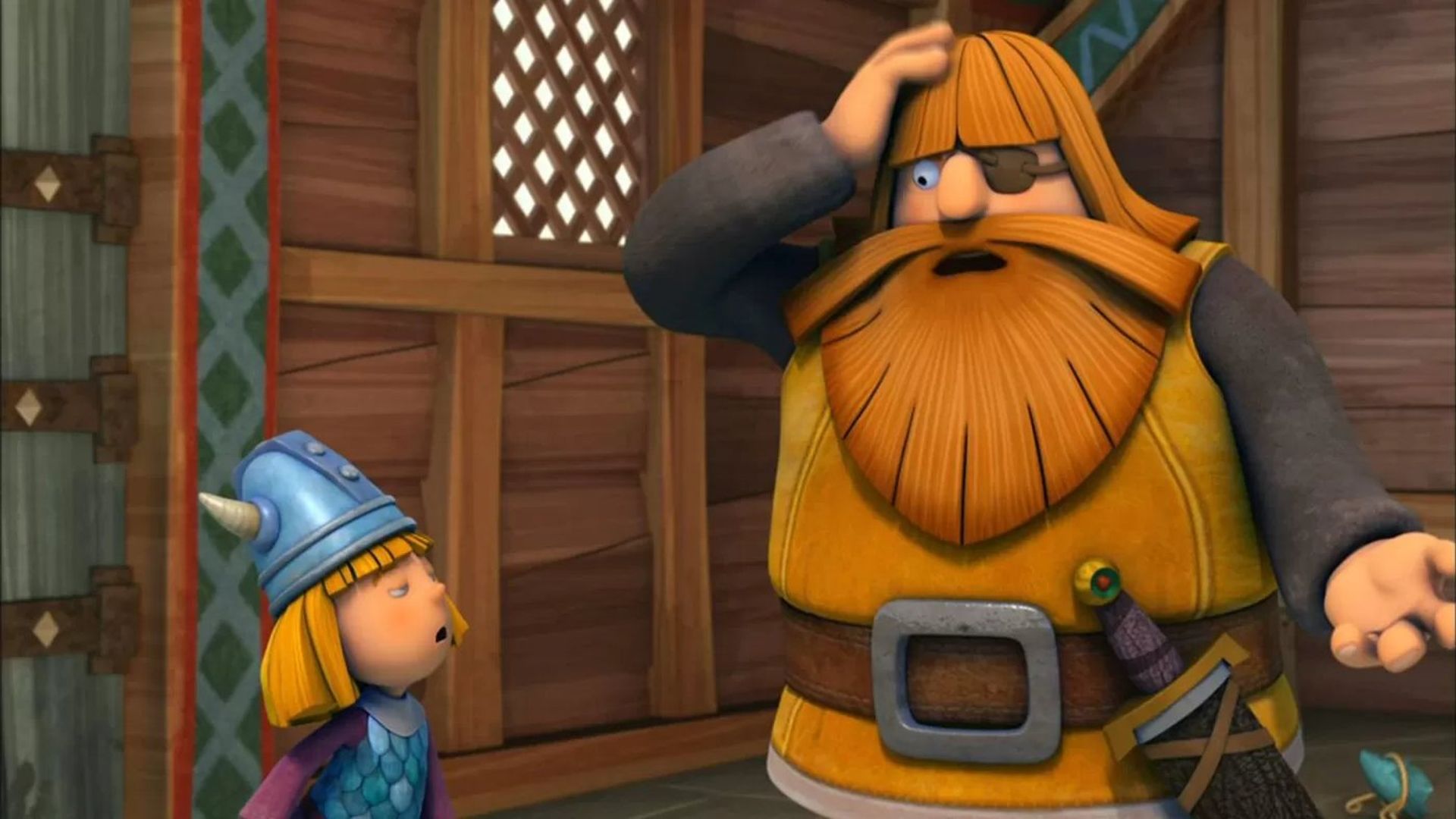 Vic the Viking background