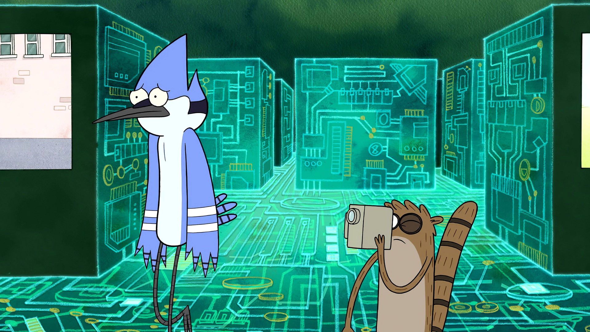 Regular Show background