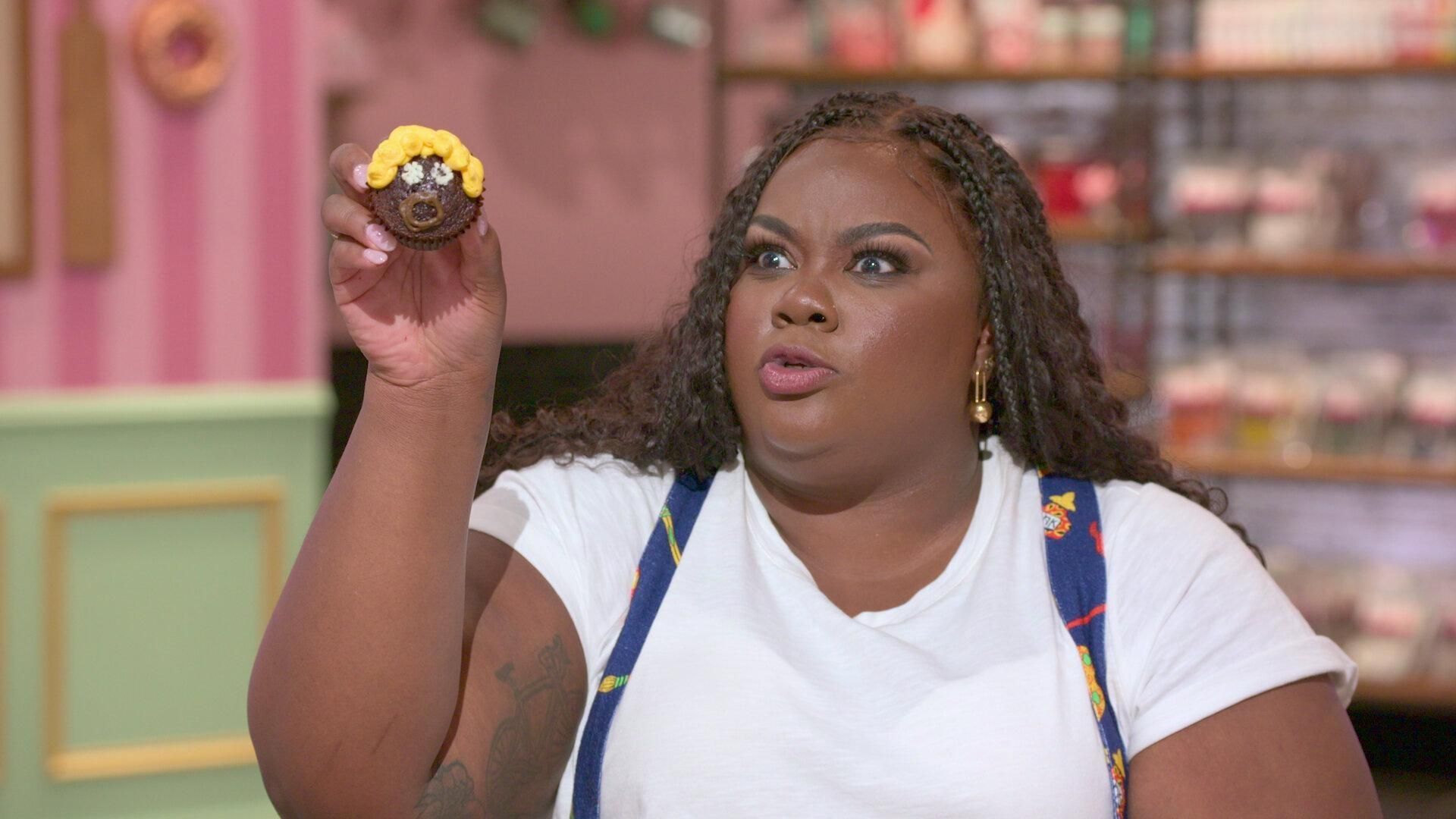 The Big Nailed It Baking Challenge background