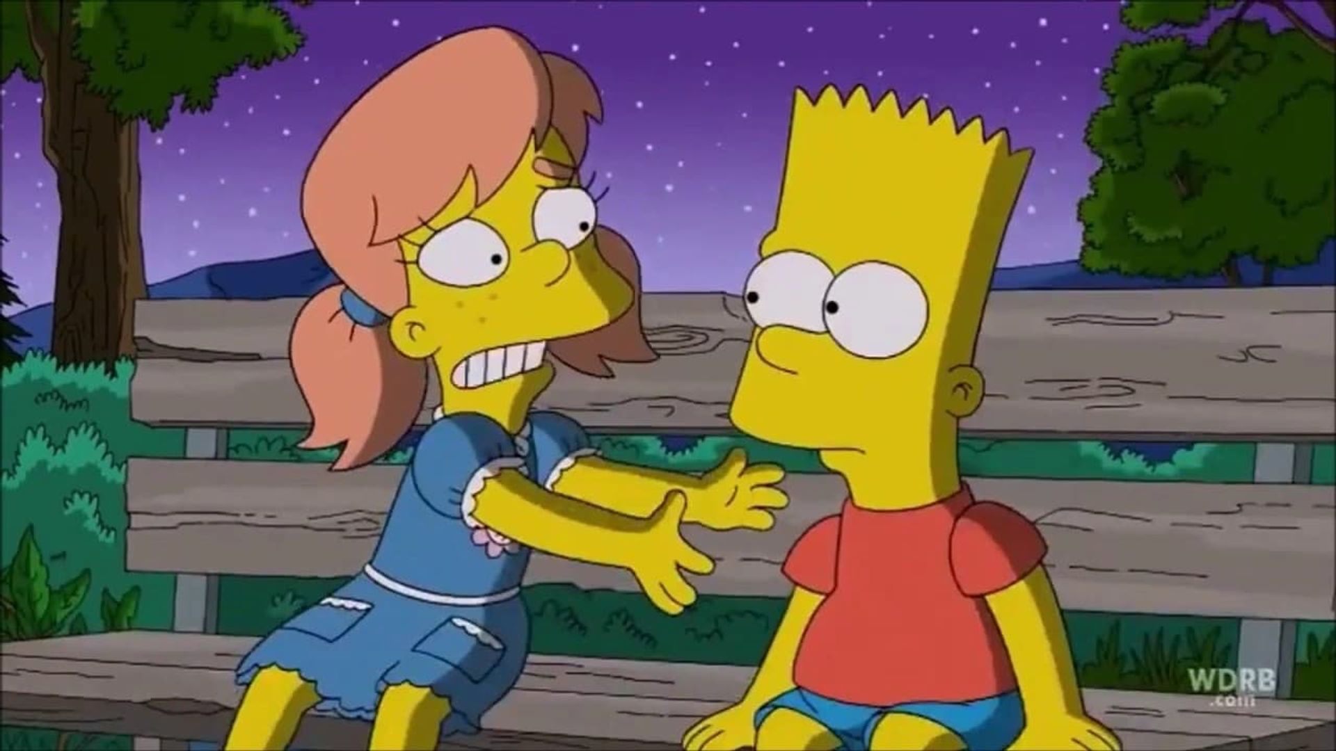 The Simpsons background