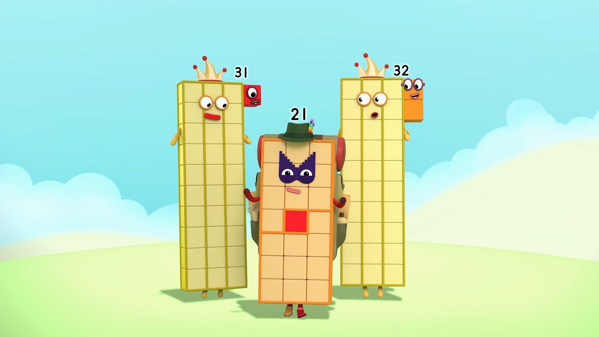 Numberblocks background