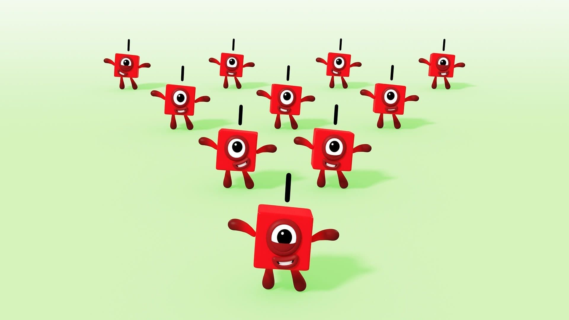 Numberblocks background
