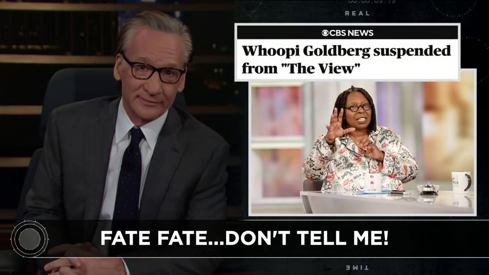 Real Time with Bill Maher background