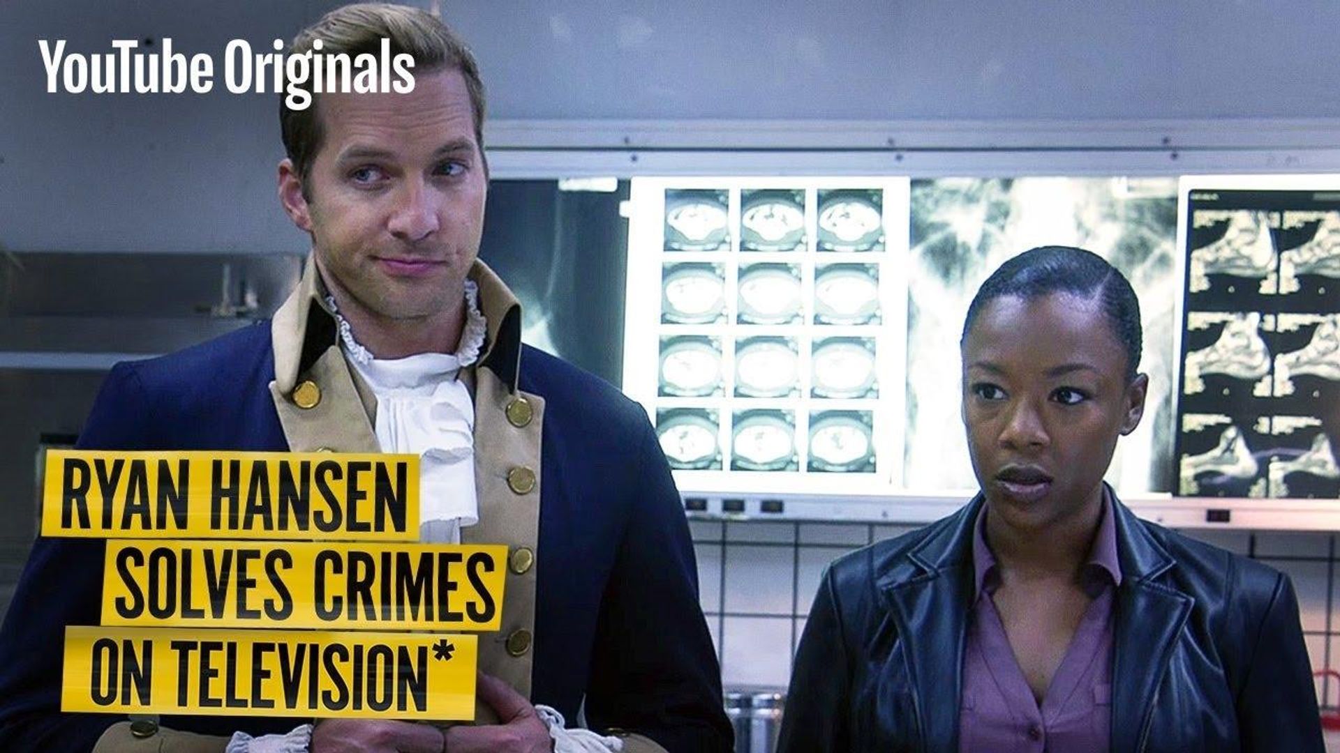 Ryan Hansen Solves Crimes on Television background