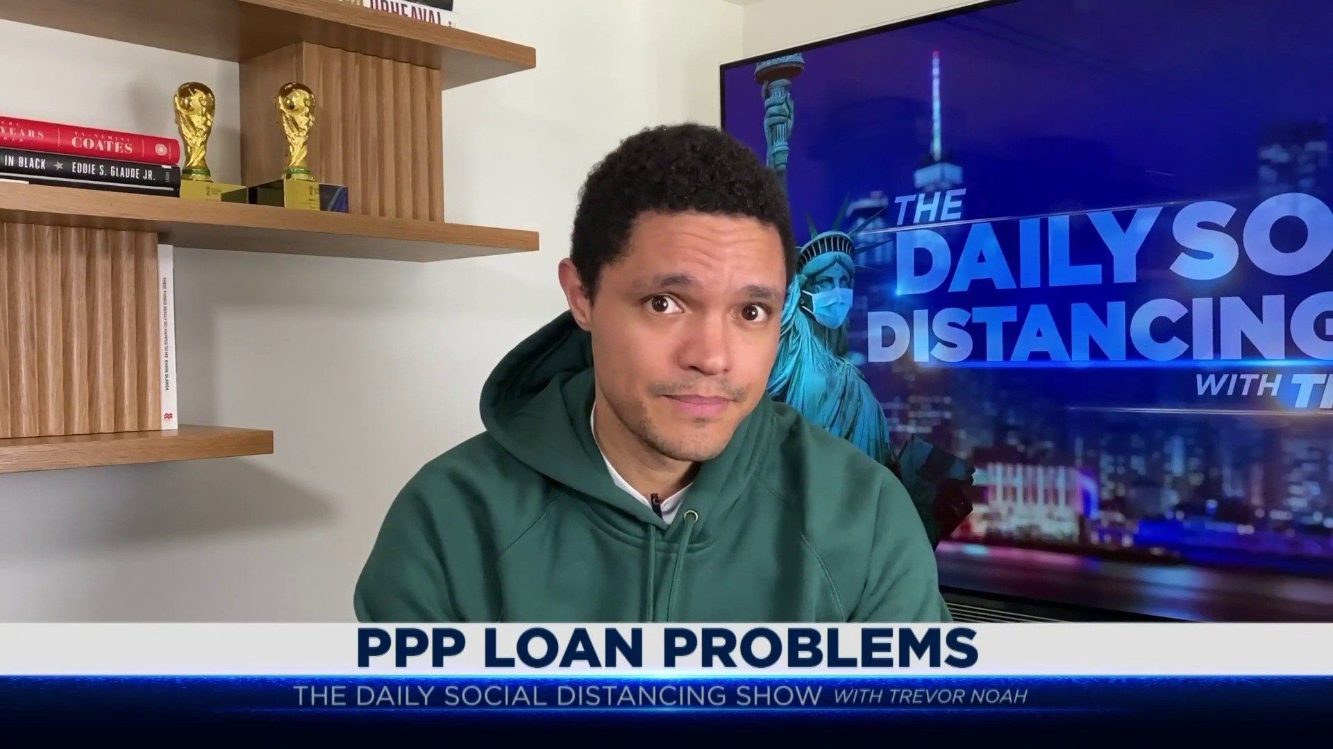The Daily Show background