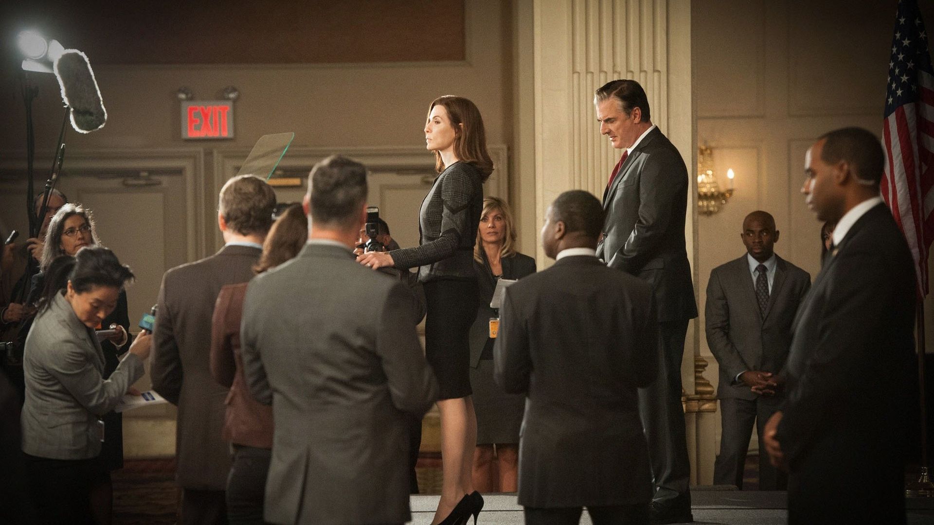 The Good Wife background