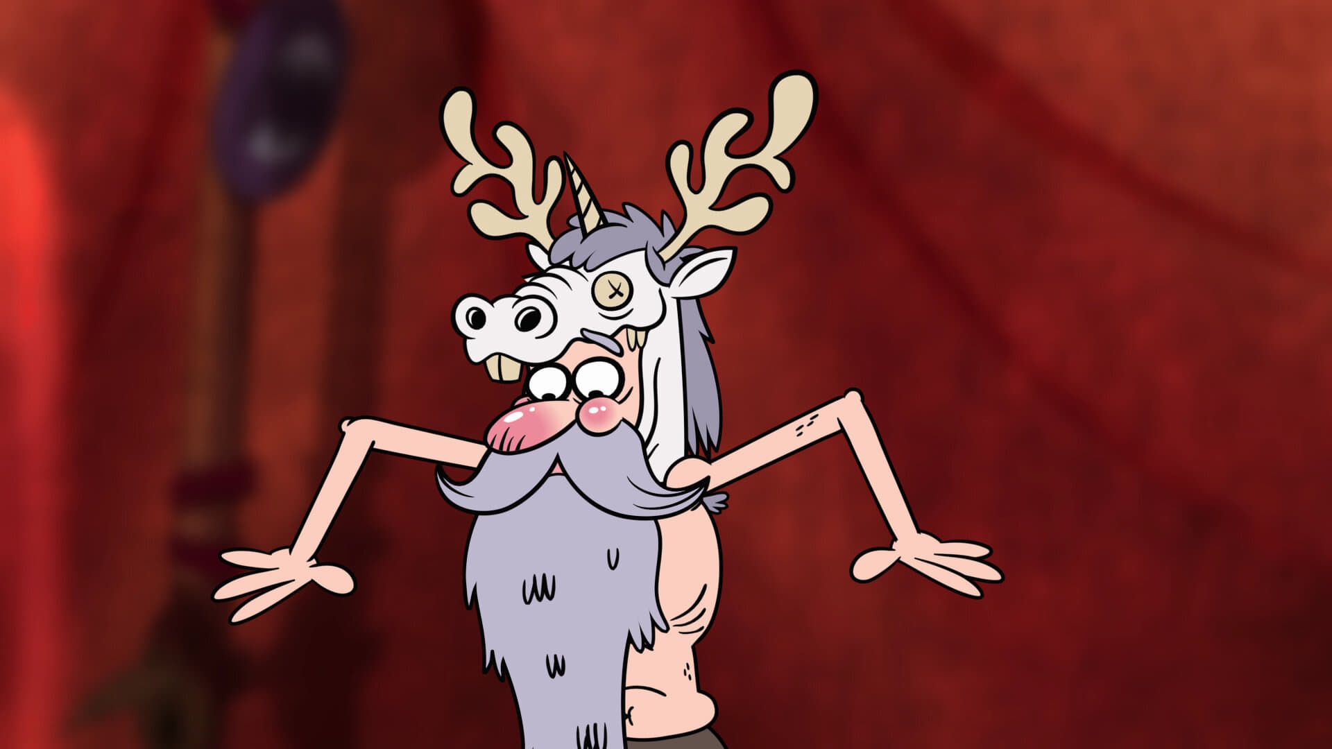 Fangbone! background