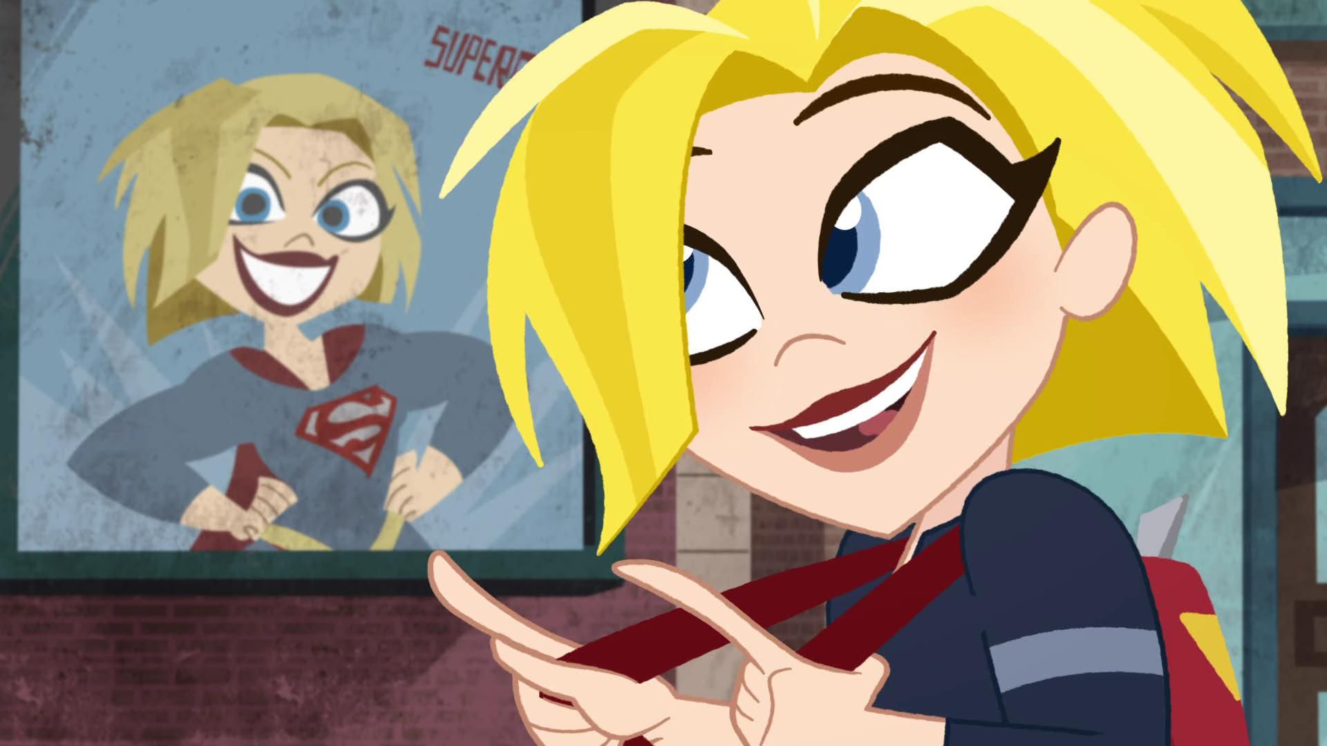 DC Super Hero Girls background